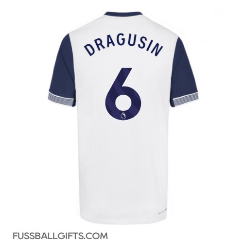 Tottenham Hotspur Radu Dragusin #6 Fußballbekleidung Heimtrikot 2024-25 Kurzarm